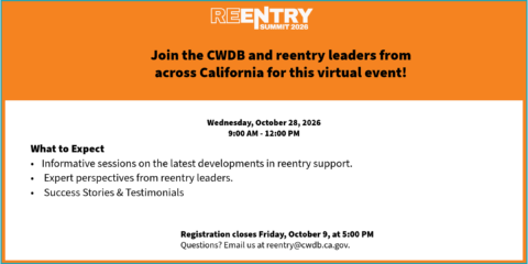 Reentry Programs | CWDB